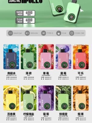 SP2抛棄式12000口 室内搭飛機專用【 有煙/無煙雙模式可調】 新品上市【滿10送1請備注送的口味】
